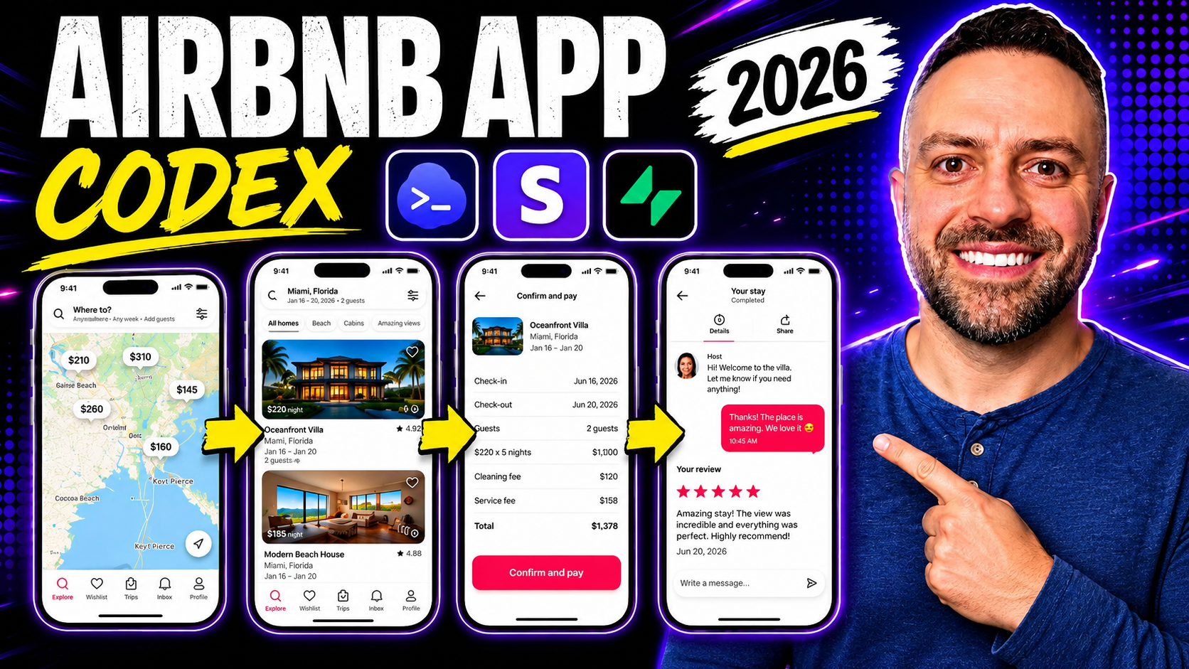 Thumbnail for Build an Airbnb-Style Booking Marketplace with Codex